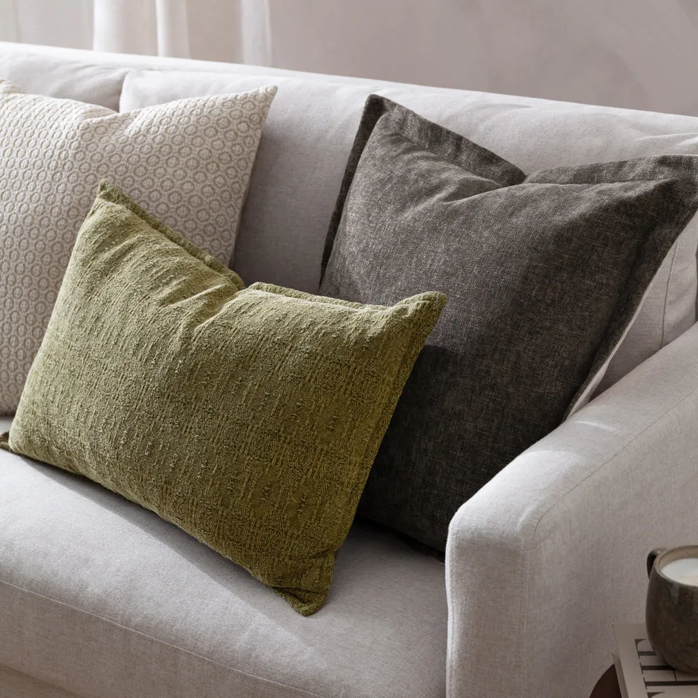 Dune Chenille Cushion Mole