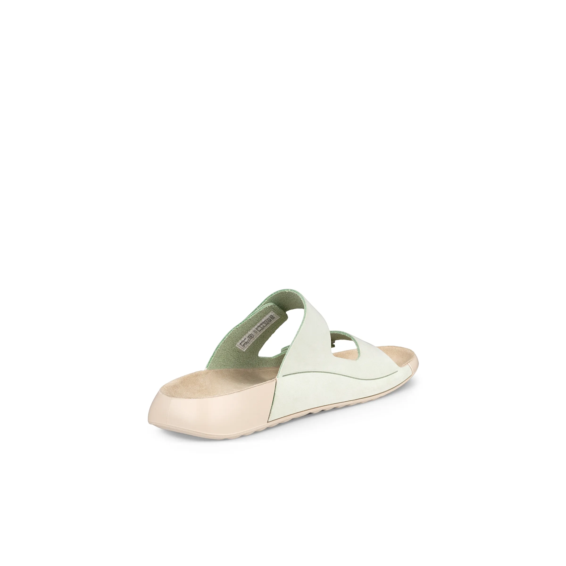 ECCO Cozmo- Ladies Velcro Mule in Matcha