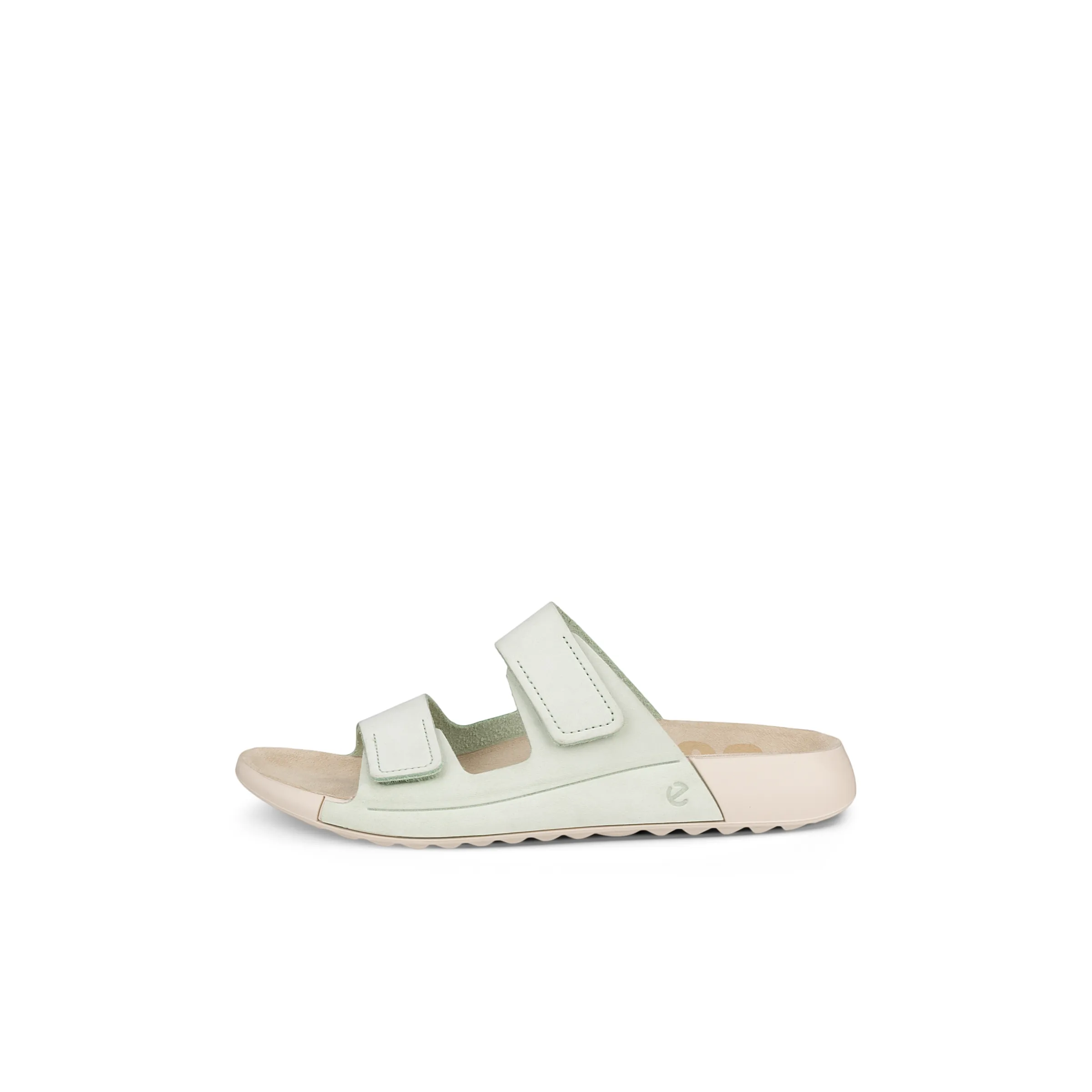 ECCO Cozmo- Ladies Velcro Mule in Matcha