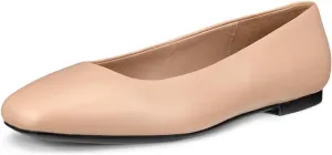 ECCO Women's Margot Plain Toe Ballerina Ballet Flat