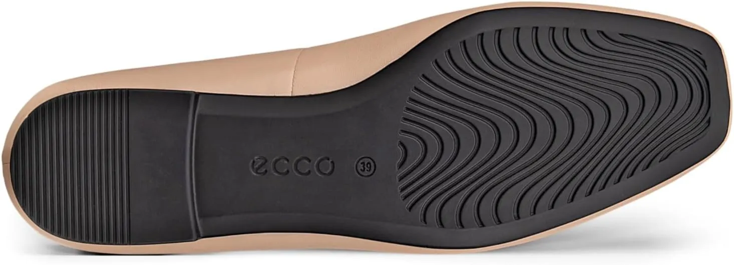 ECCO Women's Margot Plain Toe Ballerina Ballet Flat