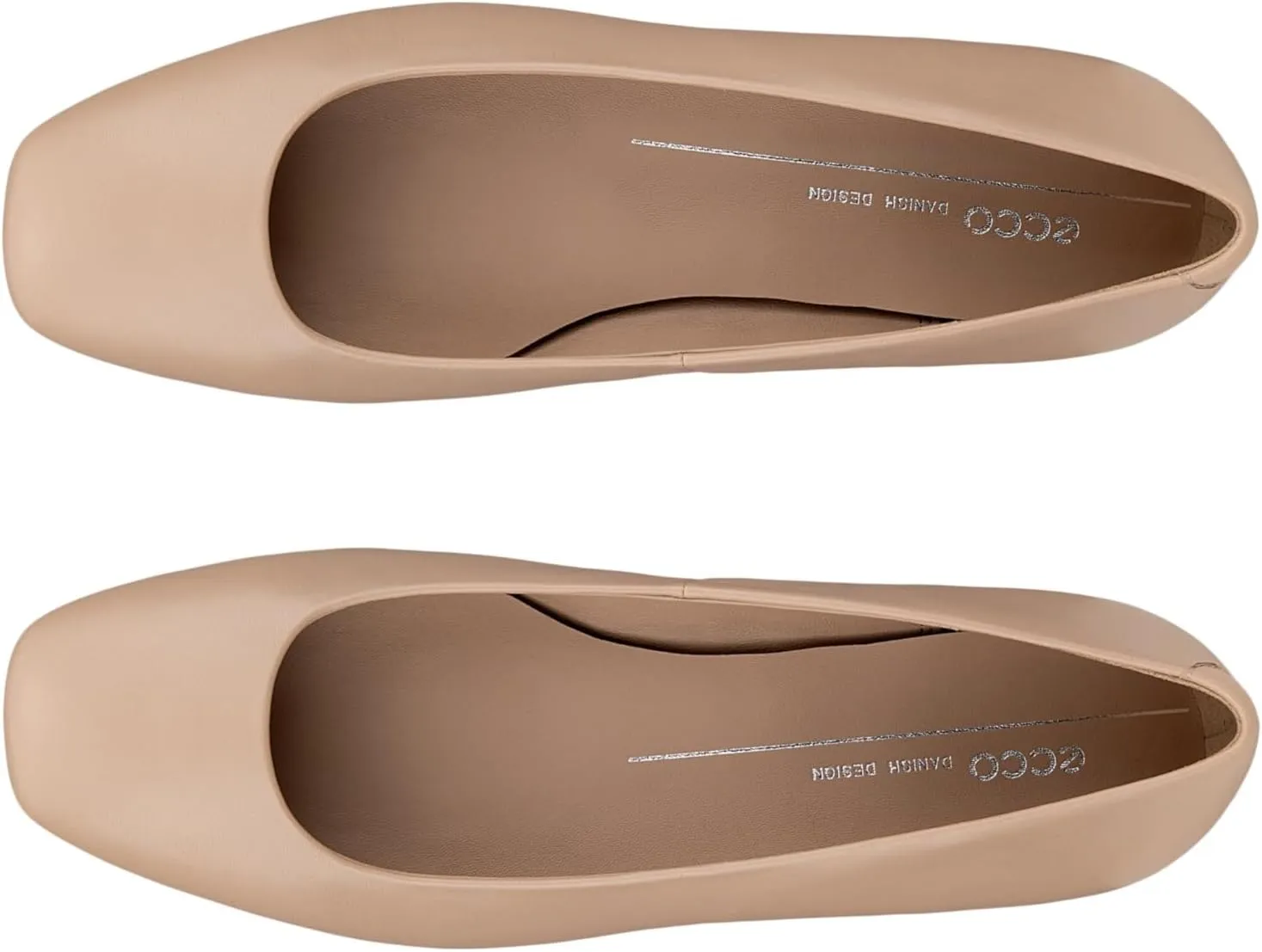 ECCO Women's Margot Plain Toe Ballerina Ballet Flat