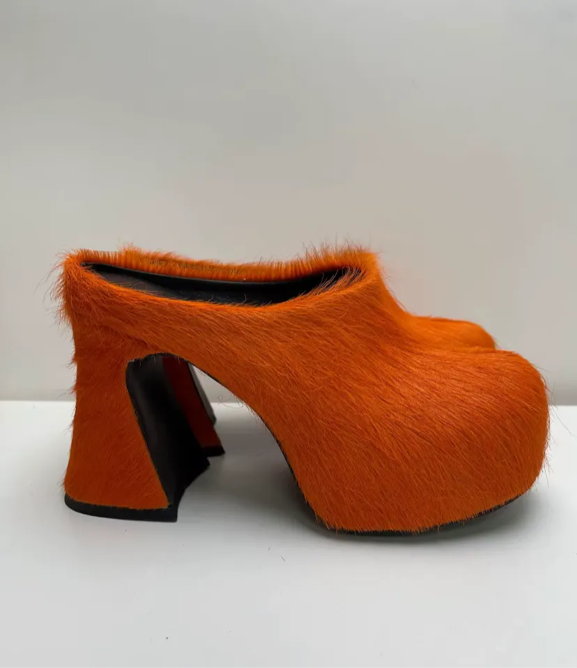 Efficient shipping Ferrari C.H. Mule Fur Hills Quick-action sale Conservative