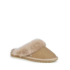 EMU Women's Jolie Camel Slipper Scuff Sheepskin