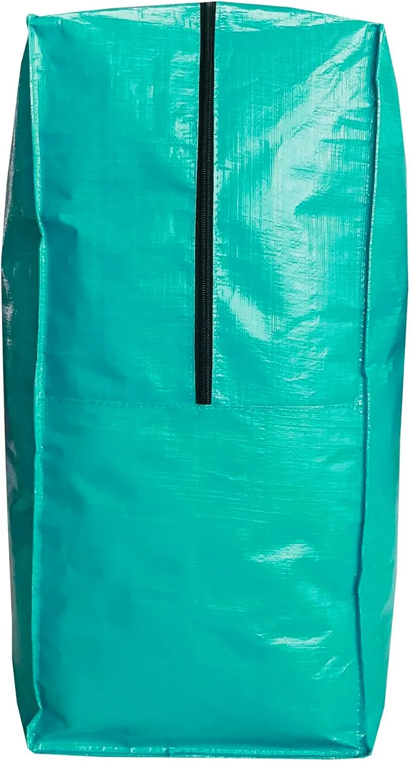 Extra Large Storage Bags, Jumbo Moving Tent Storage Bags, Waterproof Foldable Big Black XL Duffle Bag for Travel, 38x23x11inch - 2PACK