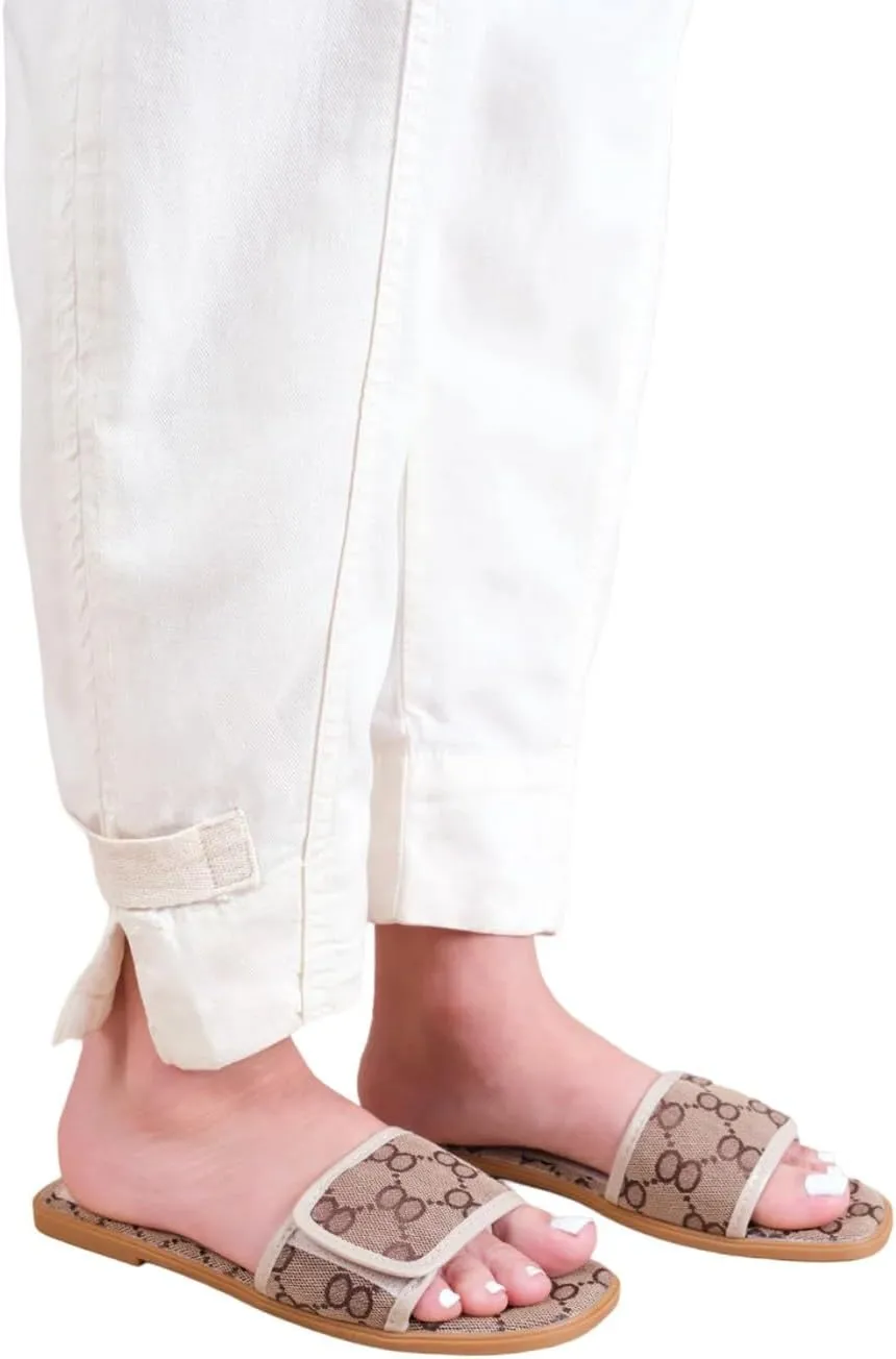 Fashion Thirsty - Mirage Faux Fur Flip Flops for Women
