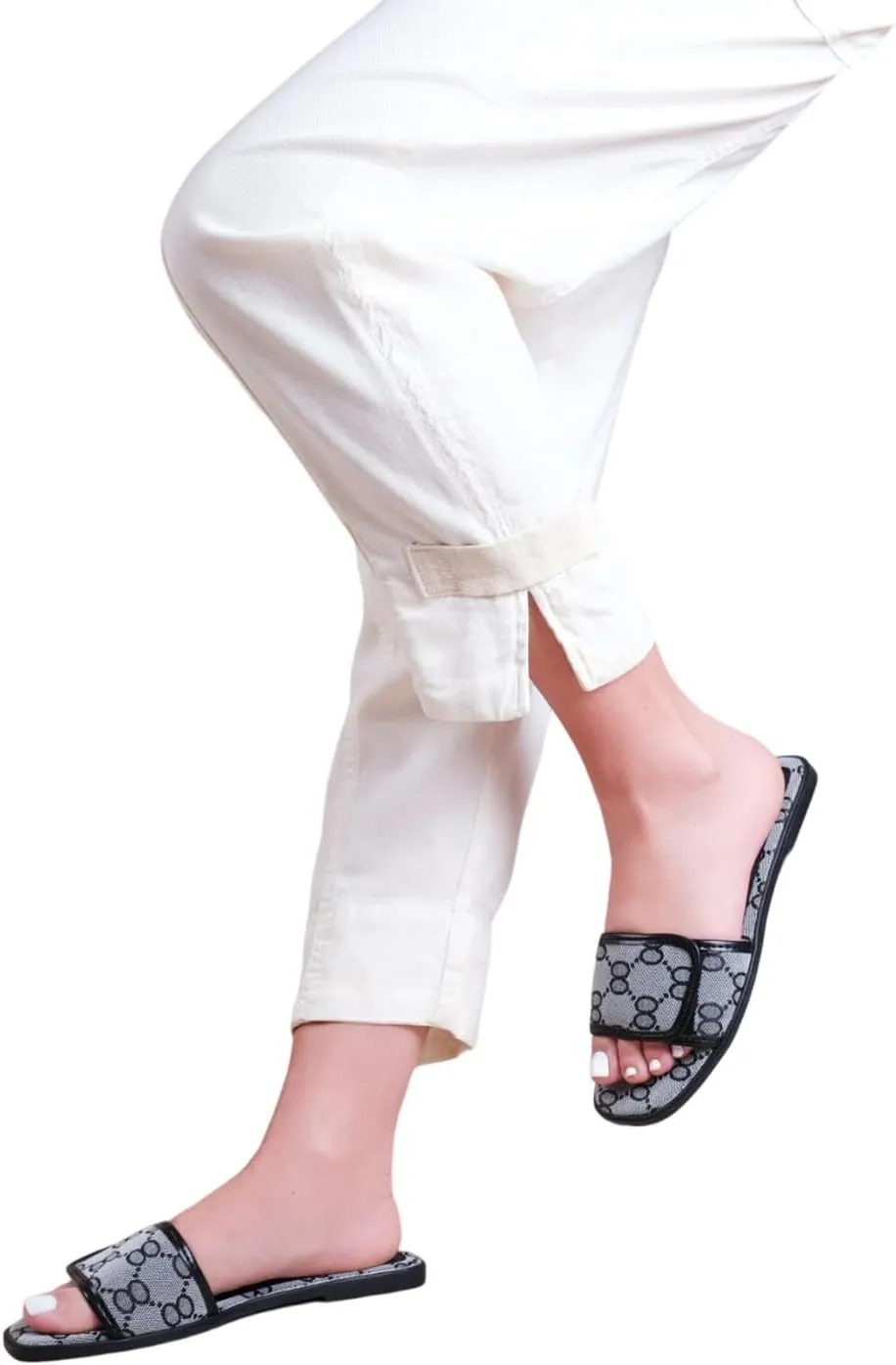 Fashion Thirsty - Mirage Faux Fur Flip Flops for Women
