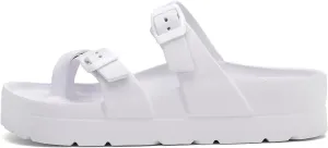 Genuine Pillow Slippers for Women and Men | House Slides Shower Sandals | Extremely Comfy | Cushioned Thick Sole | Cloud Slides | Lightweight Non-Slip Easy to Clean