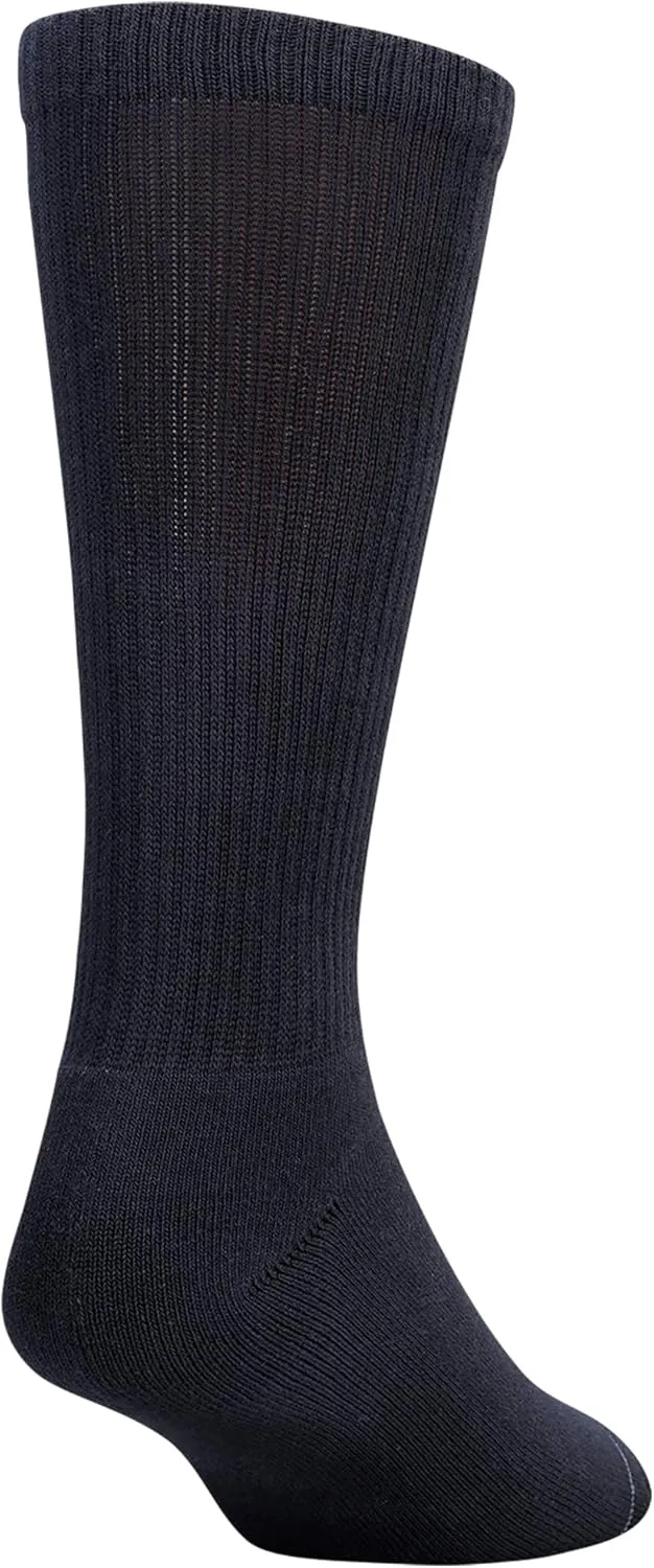 GOLDTOE Men's Uptown Crew Socks, 3-pairs