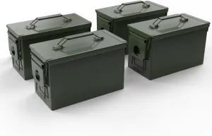 HARDROCK Metal Ammo Can, Ammo Box