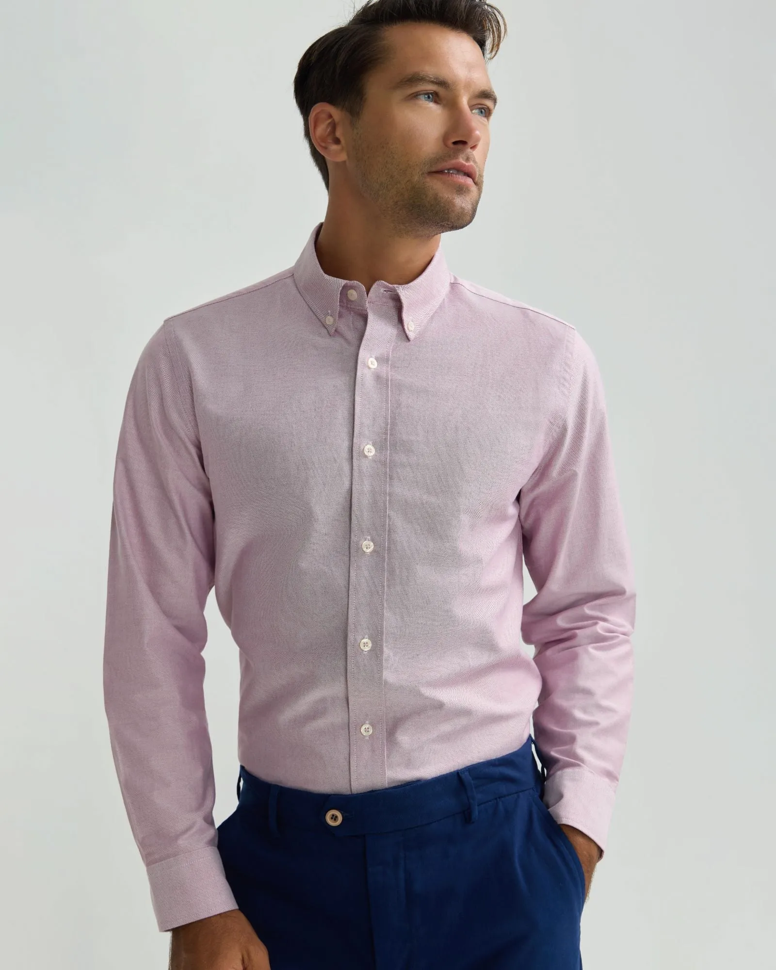 Holloway Oxford Weave Cotton Shirt - Available ~ 1-2 weeks