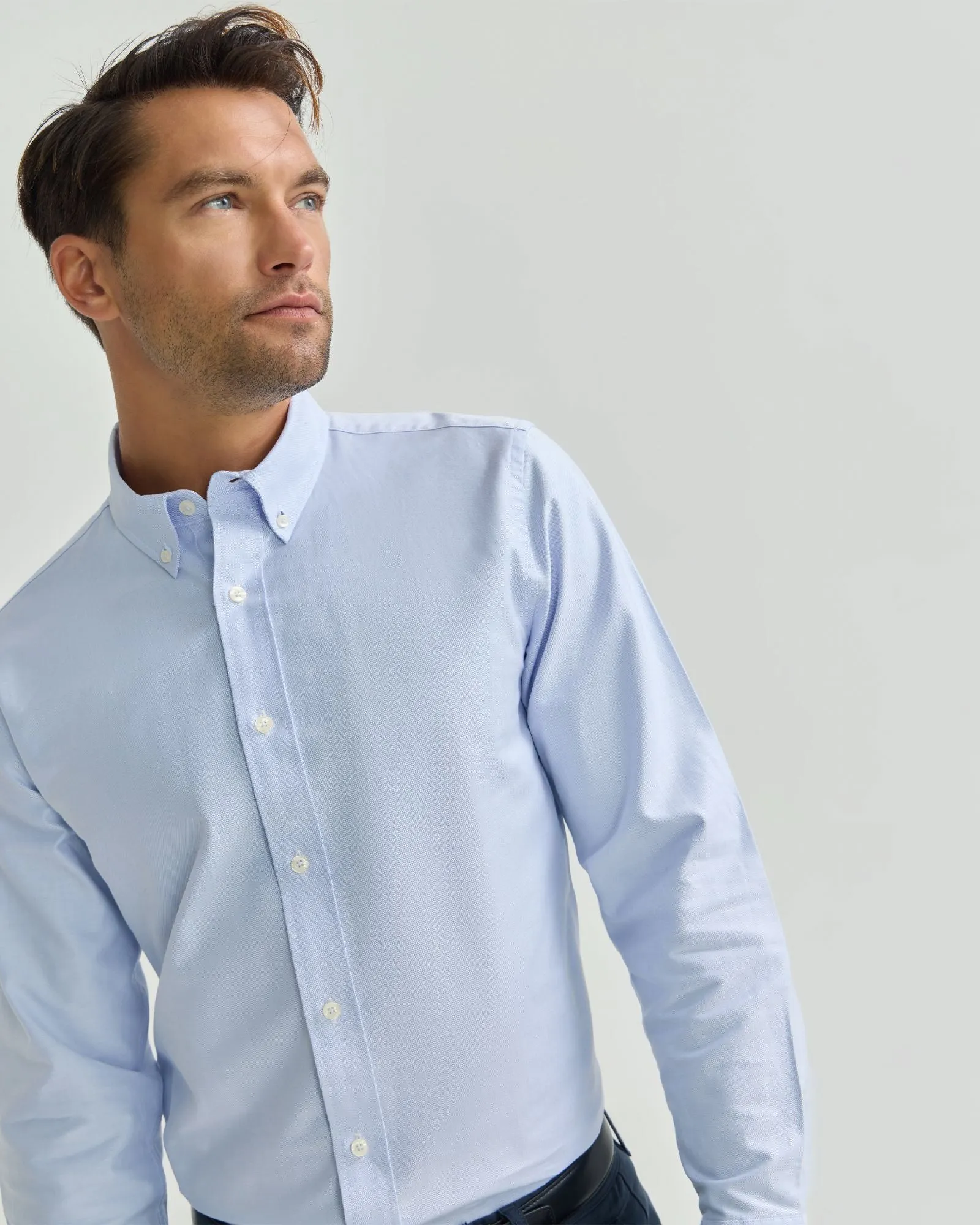 Holloway Oxford Weave Cotton Shirt - Available ~ 1-2 weeks