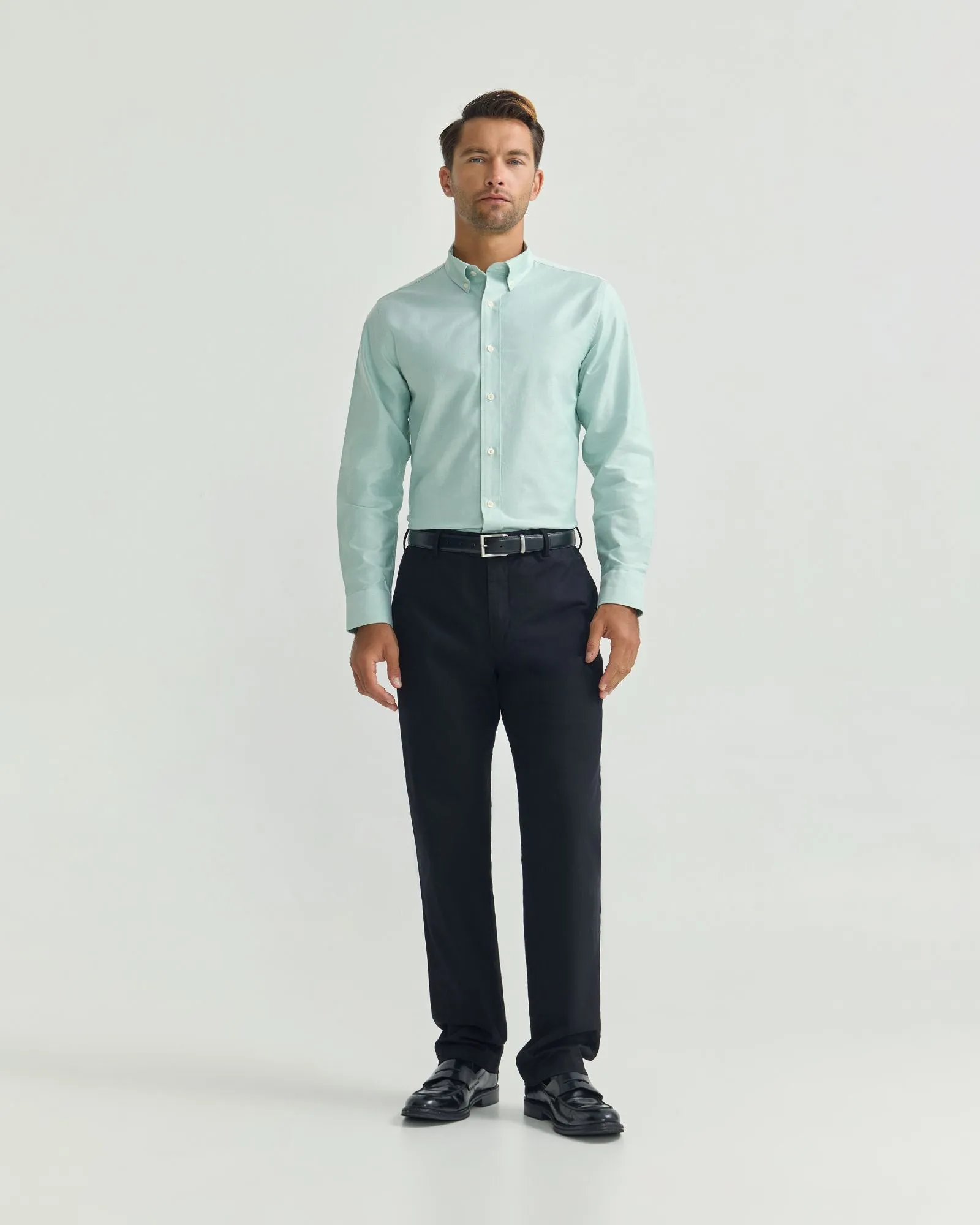 Holloway Oxford Weave Cotton Shirt - Available ~ 1-2 weeks
