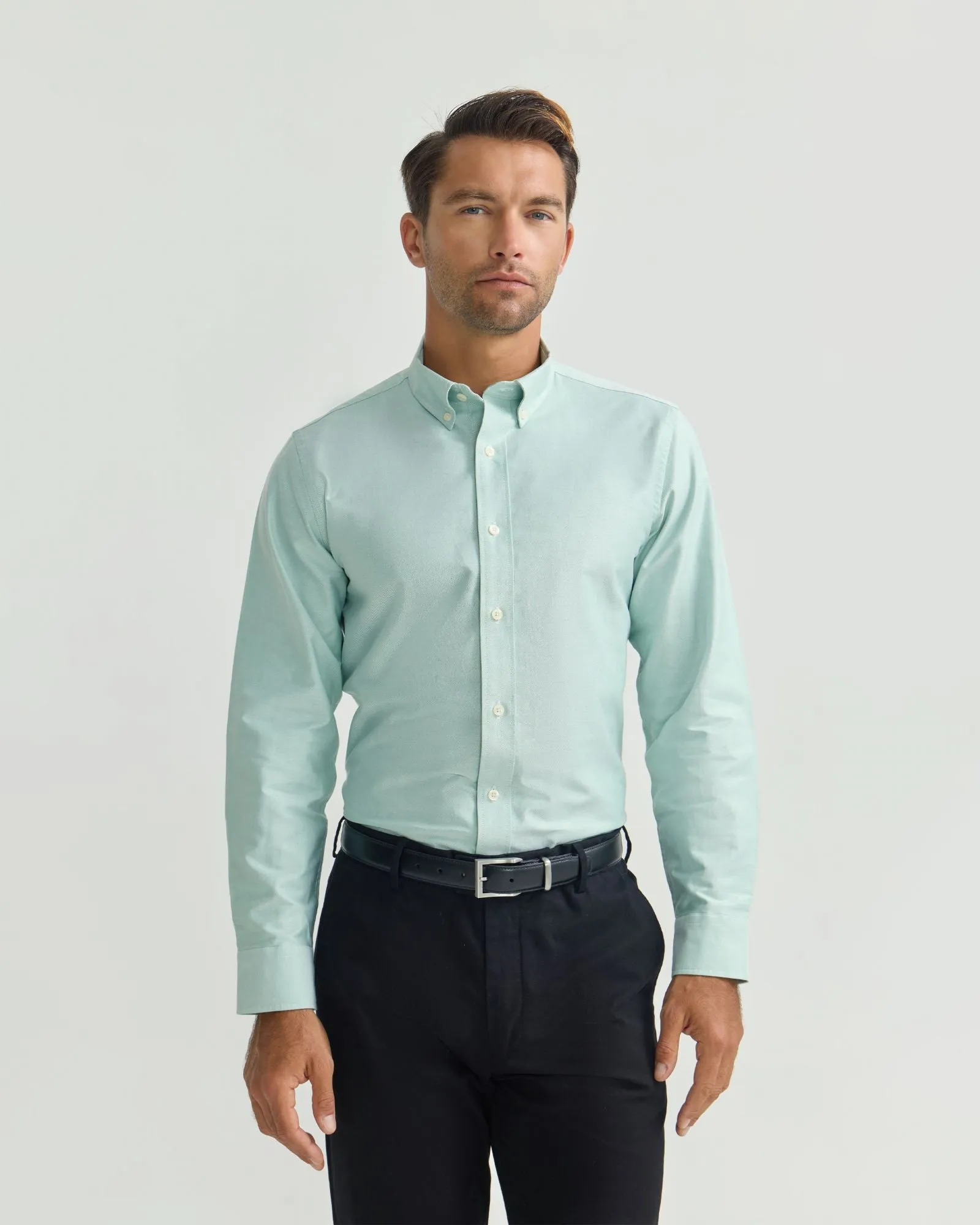 Holloway Oxford Weave Cotton Shirt - Available ~ 1-2 weeks