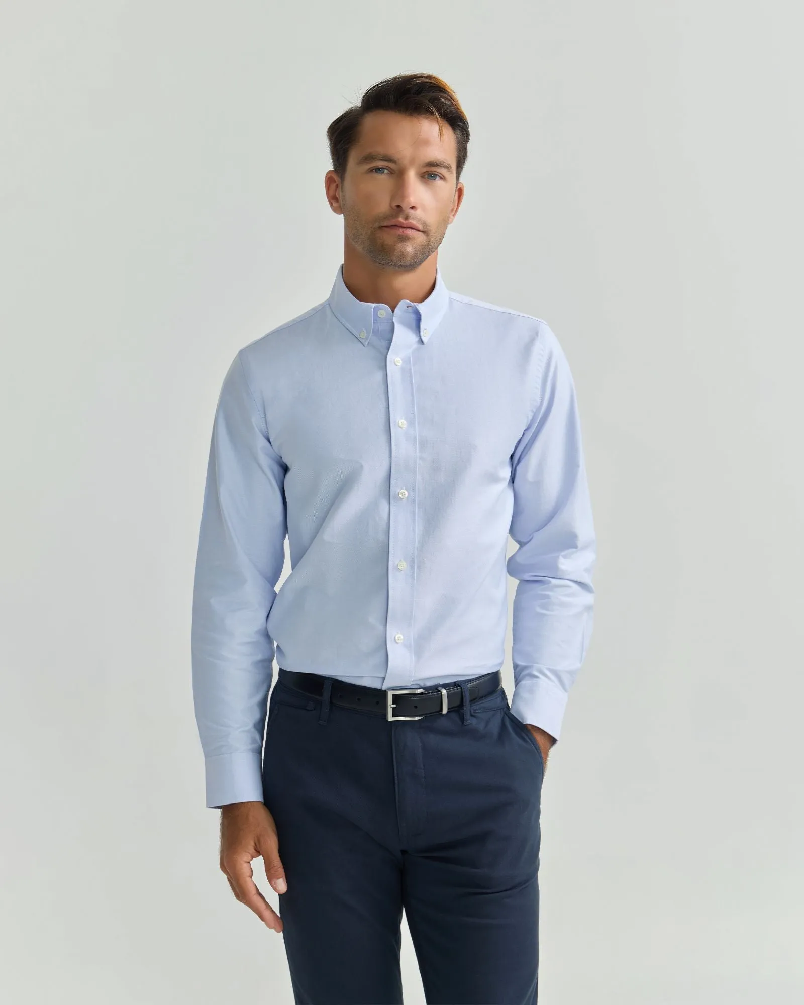 Holloway Oxford Weave Cotton Shirt - Available ~ 1-2 weeks