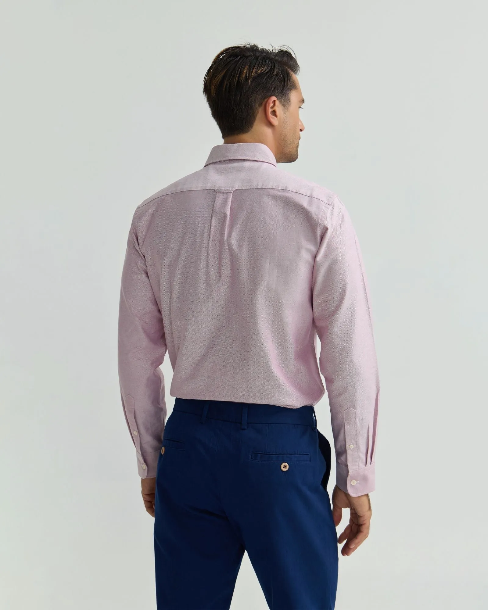 Holloway Oxford Weave Cotton Shirt - Available ~ 1-2 weeks