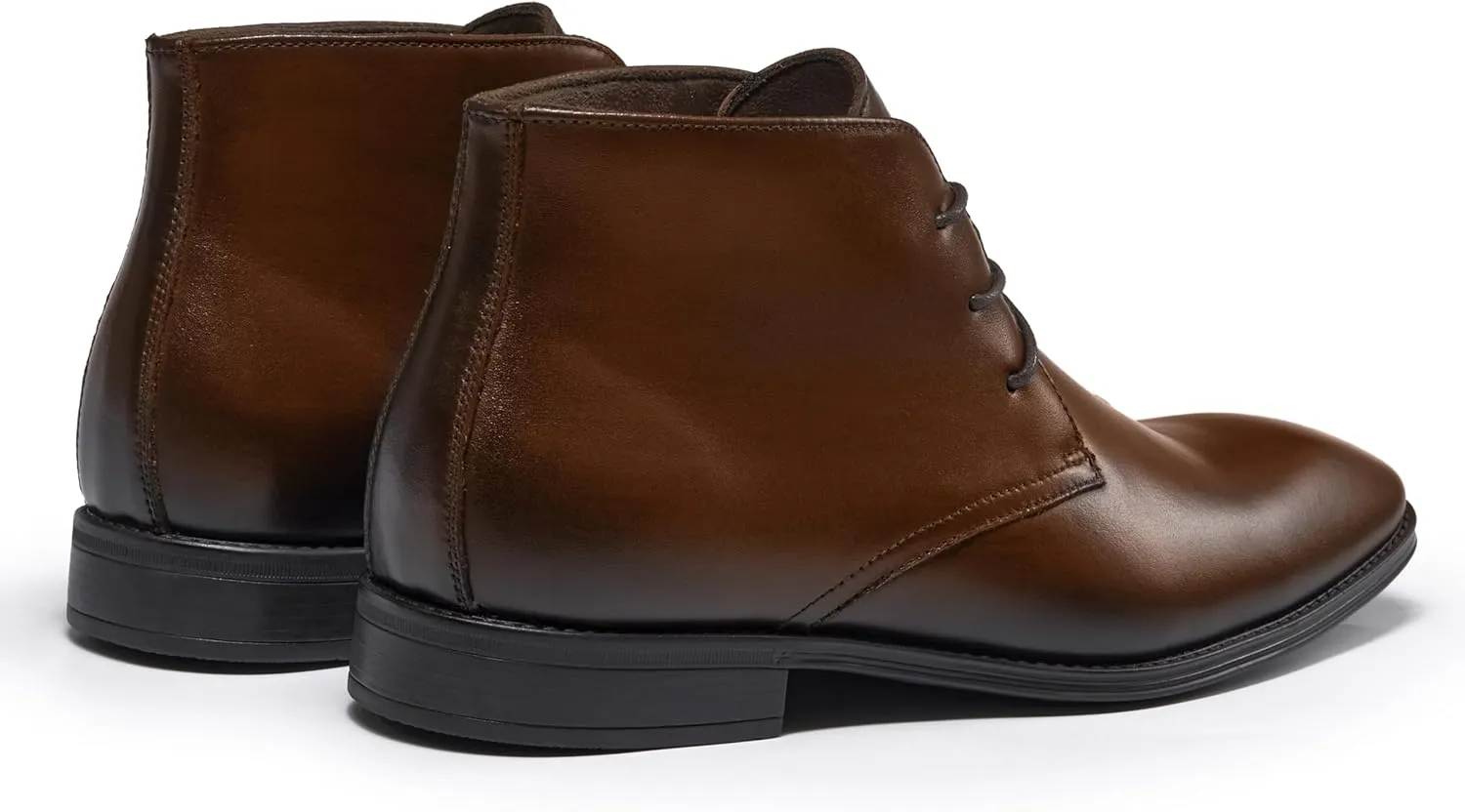 Holy dove Mens Dress Boots,Premium Leather Oxford Chukka, Waterproof Non-Slip Business Boots for Men‌‌