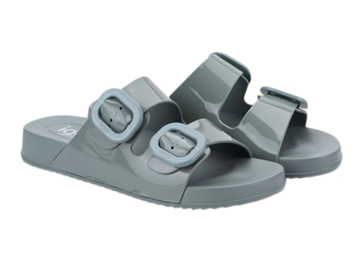 Igor Ladies Strap Mule Sandal Habanna Brillo S10334-013