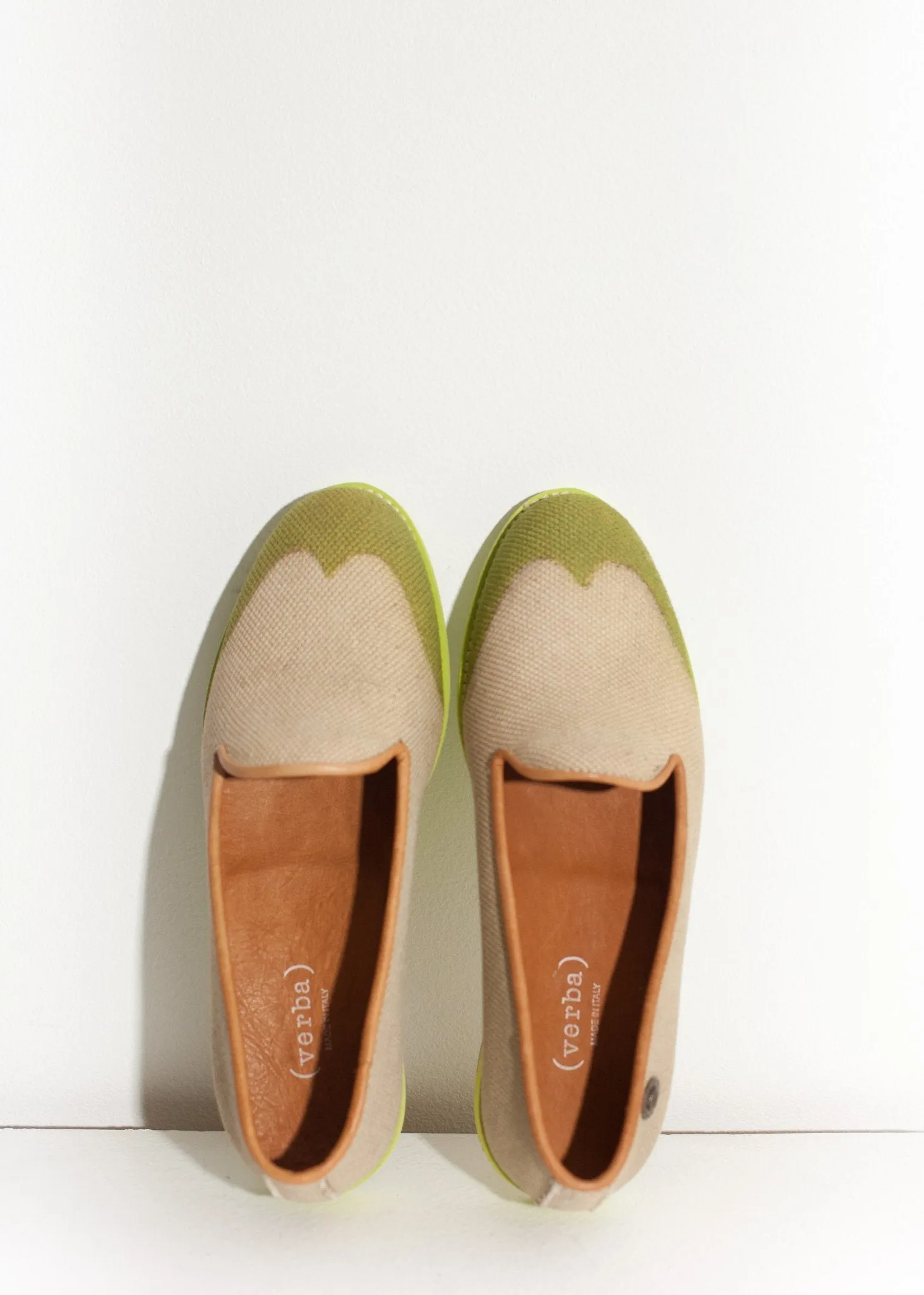 in Lime Wingtip Proactive service Competitive Loafer