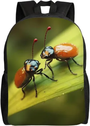 Insects Love Laptop Backpack For Men Women Waterproof Lightweight Travel Backpack Casual Daypack