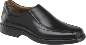 Johnston & Murphy Men's XC4 Stanton Runoff Venetian Dress Casual Loafer, Black Waterproof Leather, 11