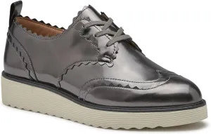 Johnston & Murphy Mitzi Scalloped Oxford Shoes for Women – 1.25” Platform Shoes, Women’s Slip On Oxfords