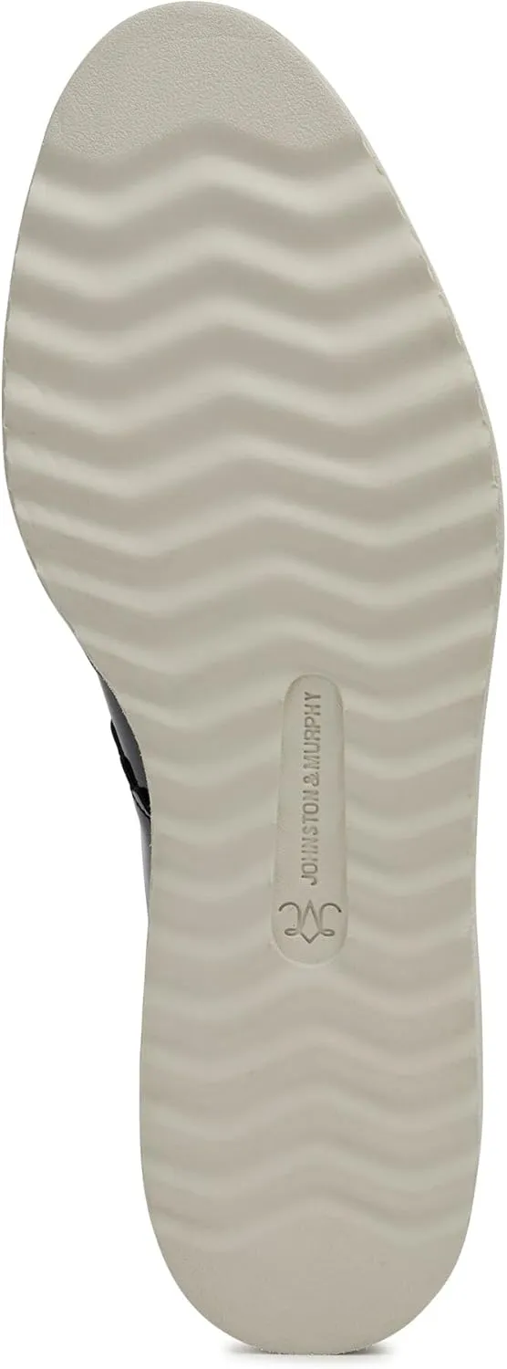 Johnston & Murphy Mitzi Scalloped Oxford Shoes for Women – 1.25” Platform Shoes, Women’s Slip On Oxfords