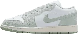 Jordan Big Kid's 1 Low SE White/Seafoam-Sail (FN9137 131) - 6.5, FN9137-131