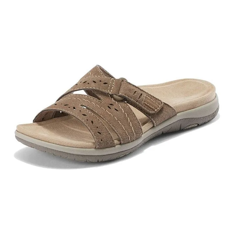 Kaelira™ | Cushioned Arch Slide Sandal