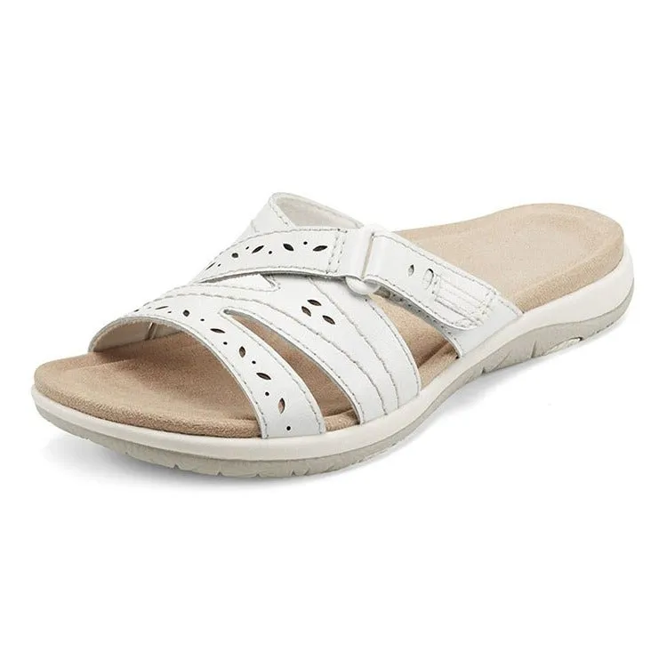 Kaelira™ | Cushioned Arch Slide Sandal
