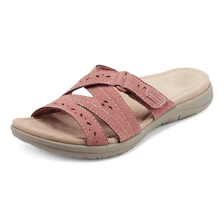 Kaelira™ | Cushioned Arch Slide Sandal
