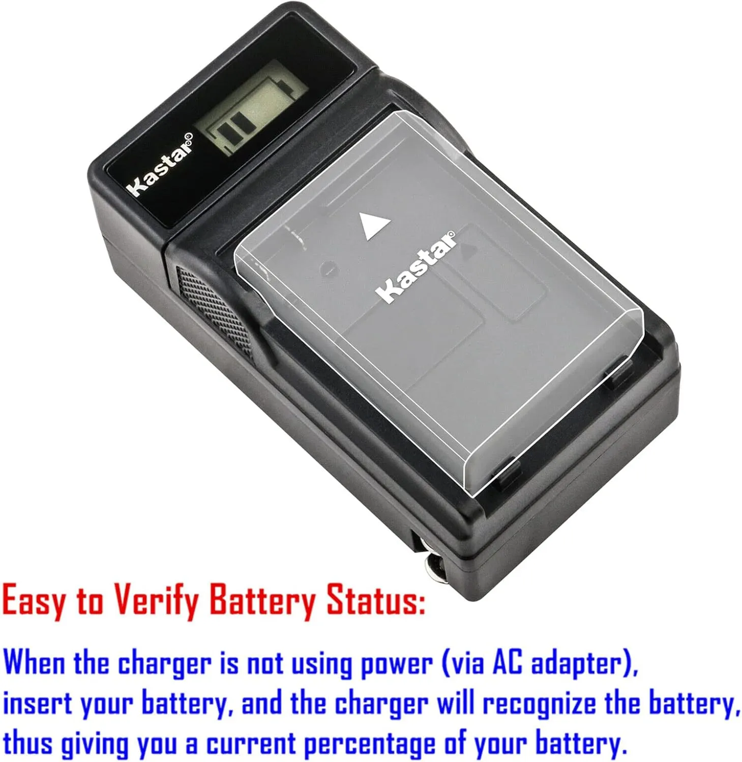 Kastar 4-Pack CNP-40 Battery and LCD AC Charger Compatible with Pamiel HDV-578, HDV-D503FS, Phisung SDV-568, SDV-568II, SDV-660, SDV-668, Praktica DVC-14.1, DVC14.1 HDMI, iR16, DX-1, DX1, DV-HD12