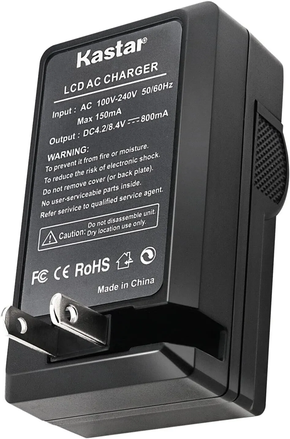 Kastar 4-Pack CNP-40 Battery and LCD AC Charger Compatible with Pamiel HDV-578, HDV-D503FS, Phisung SDV-568, SDV-568II, SDV-660, SDV-668, Praktica DVC-14.1, DVC14.1 HDMI, iR16, DX-1, DX1, DV-HD12