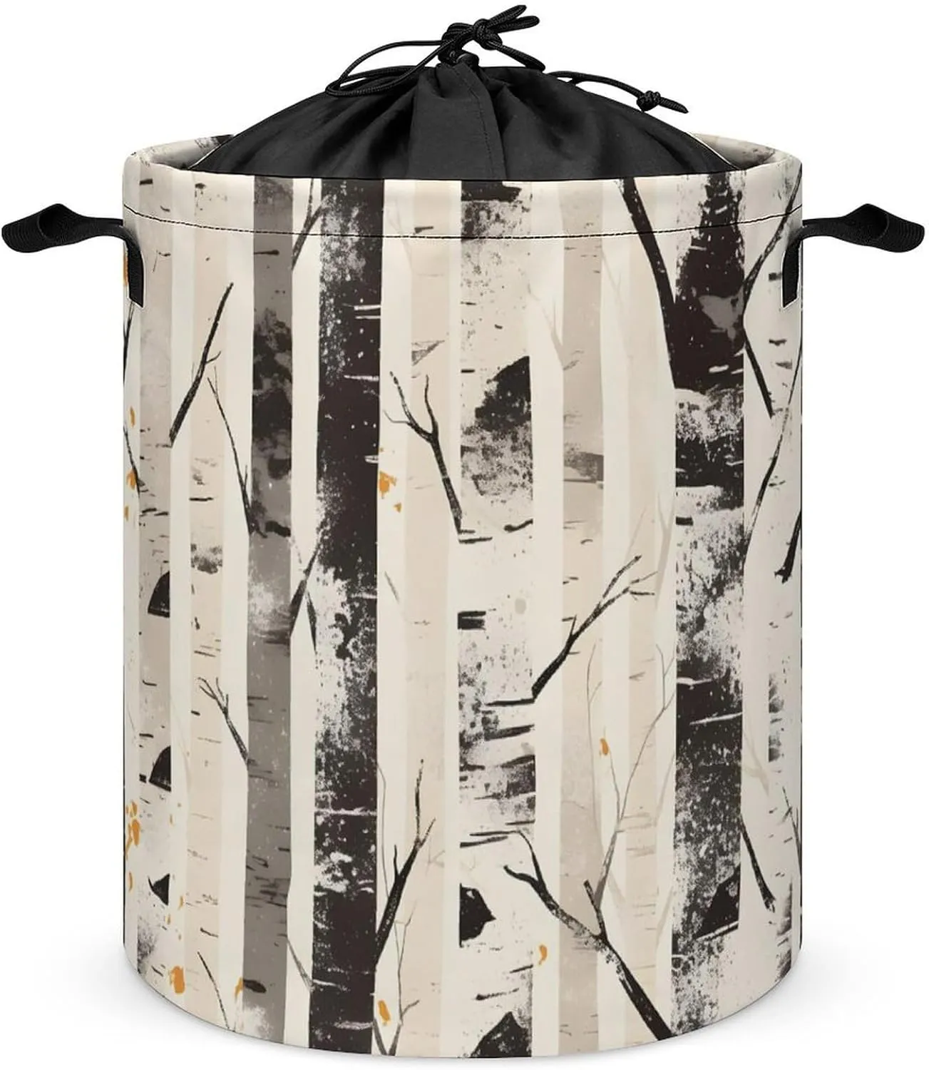 Laundry Hampers, Large Drawstring Laundry Bag, Removable Laundry Bags, Collapsible Storage Bin with Handles for Home Organization, Kids Room, Nursery Branch