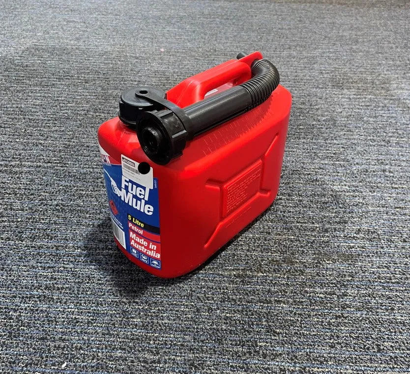 Lion Fuel Mule 5L Unleaded Fuel Jerry Can