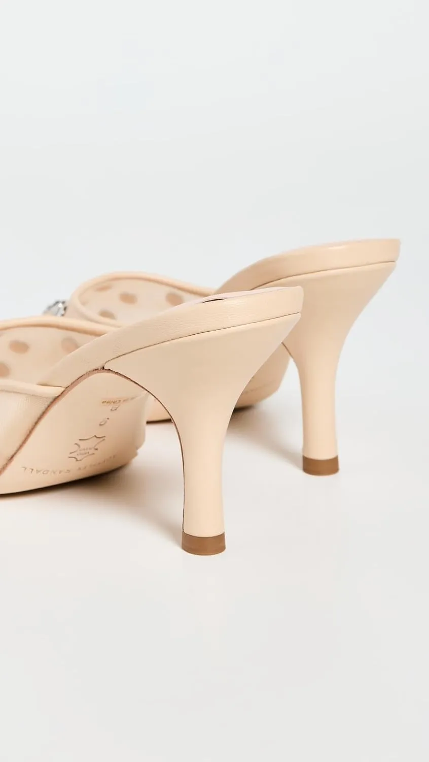 Loeffler Randall Women's Paloma Mesh Mid-Heel Mules