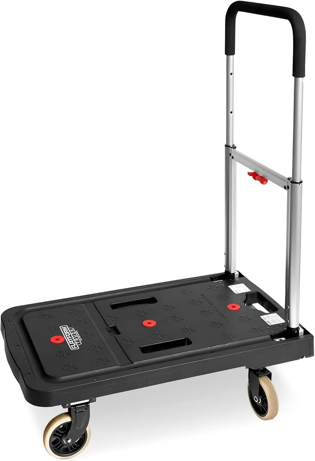 Magna Cart Foldable Dolly Cart, Platform Hand Truck with Wheels, 300 Lbs