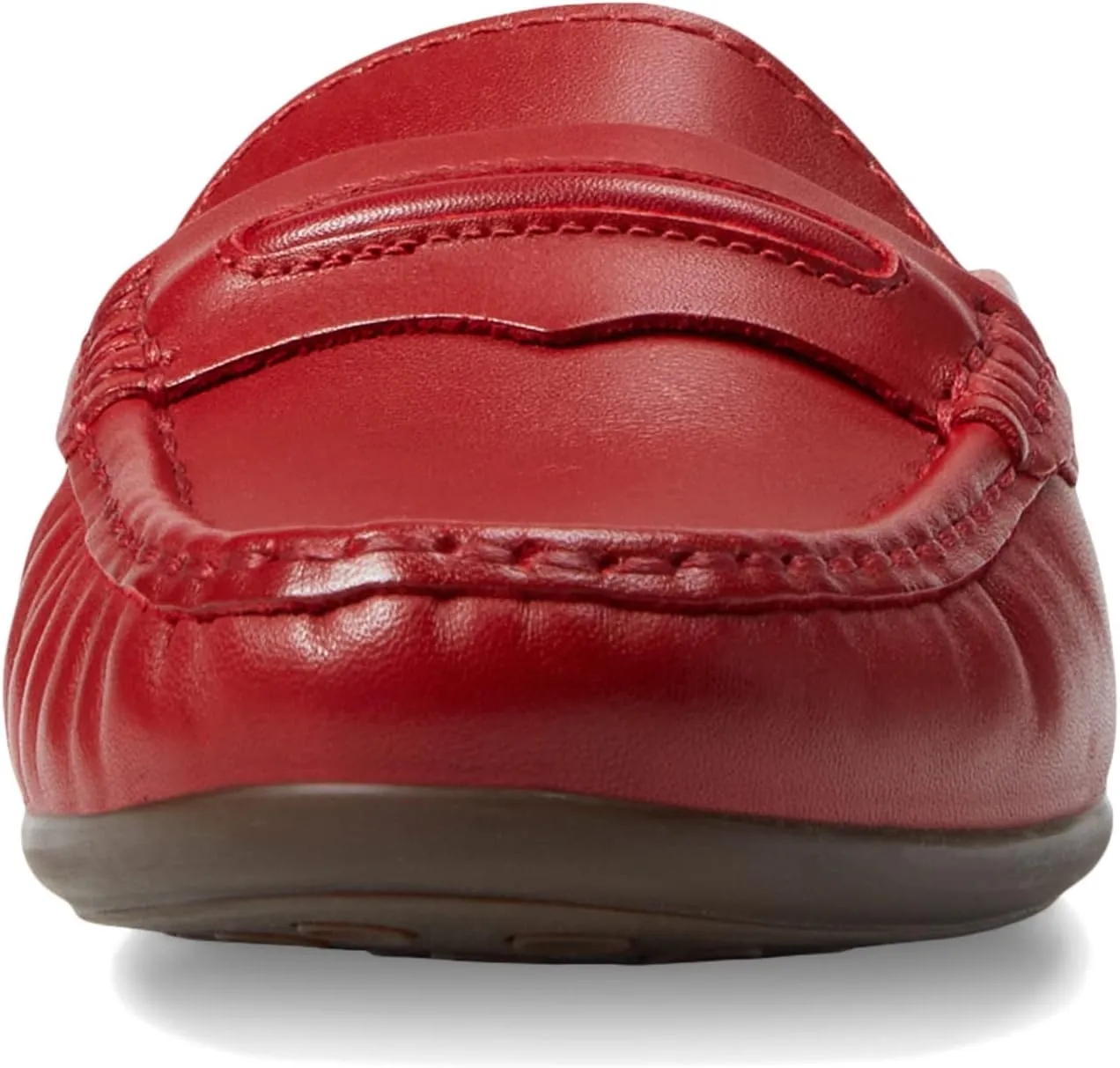 Marc Joseph New York Women's Leather Made in Brazil Luxury Mule Slide with Penny Detail