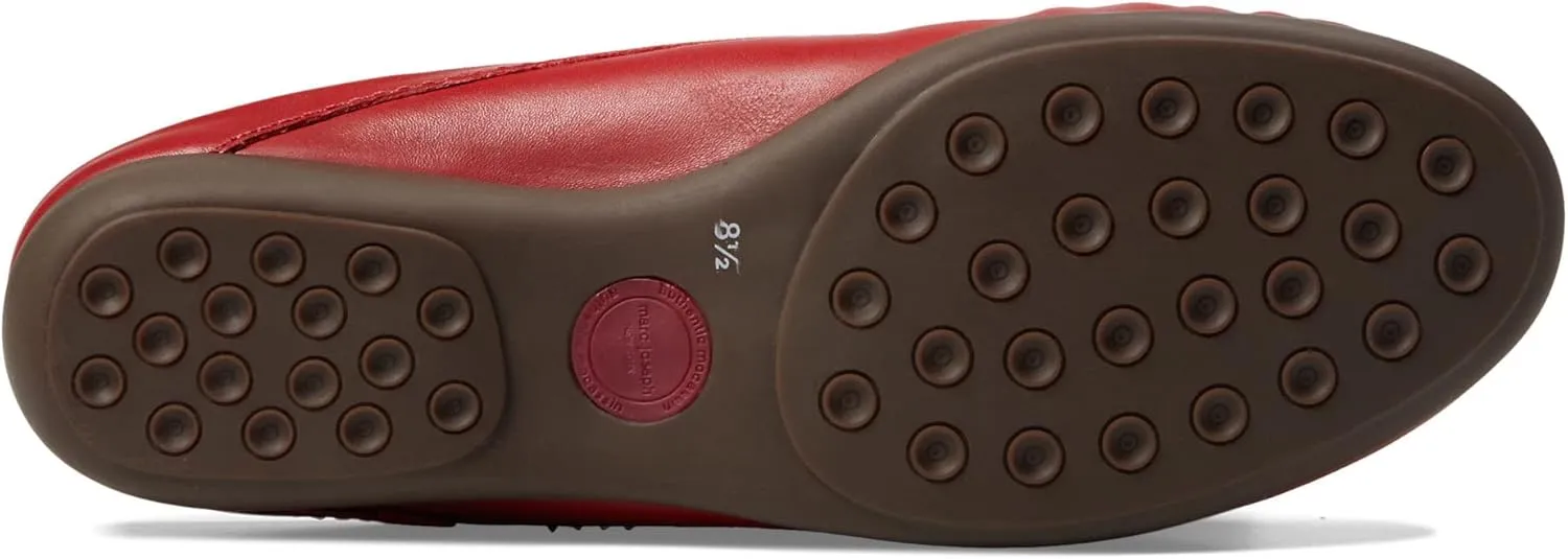 Marc Joseph New York Women's Leather Made in Brazil Luxury Mule Slide with Penny Detail