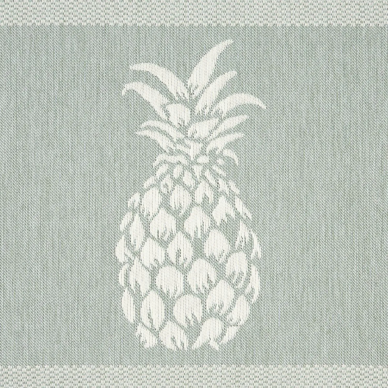 Martha Stewart Aloha Modern Pineapple Anti-Fatigue Air-Infused Kitchen Mat, Mint Green, 19.6"x32"