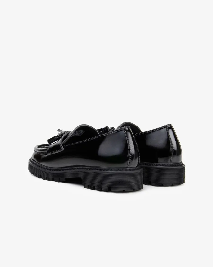 Mater Patent Loafer in Black from Nōskin