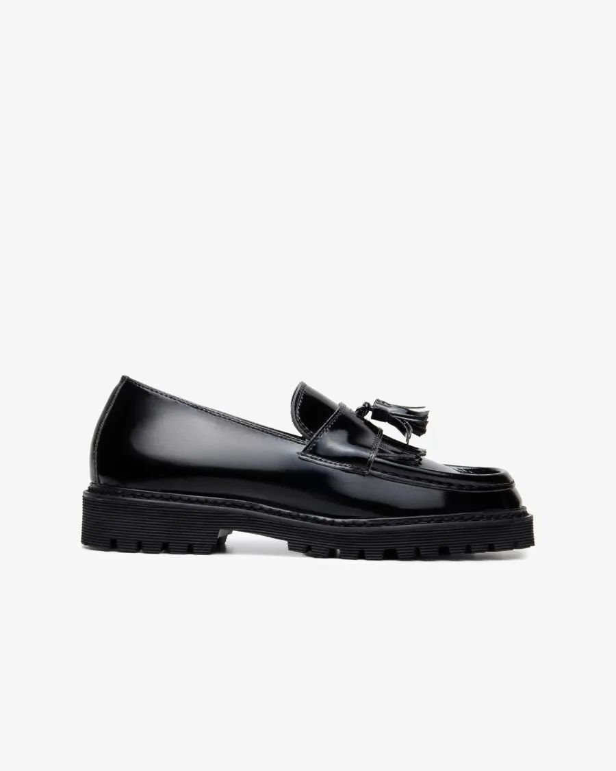 Mater Patent Loafer in Black from Nōskin