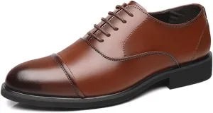 Men's Casual Lace Up Shoes Classic Brogues Formal Wedding Evening Dress Shoes Business Oxford
