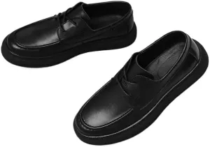 Men's Classic Lace Up Low Top Leather Dress Shoes Gentleman Wedding Business Work Office Outdoor Party Casual Shoes