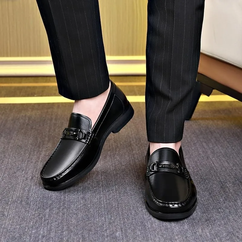 Men's Comfort Business Casual Oxford Shoes Fashion Pointed Toe Low Dress Shoes Tuxedo Shoes for Men