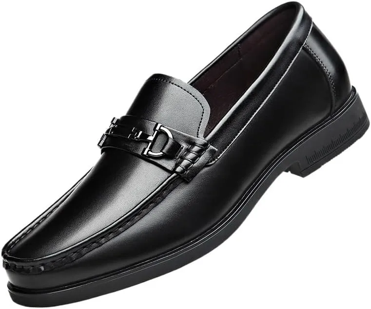 Men's Comfort Business Casual Oxford Shoes Fashion Pointed Toe Low Dress Shoes Tuxedo Shoes for Men