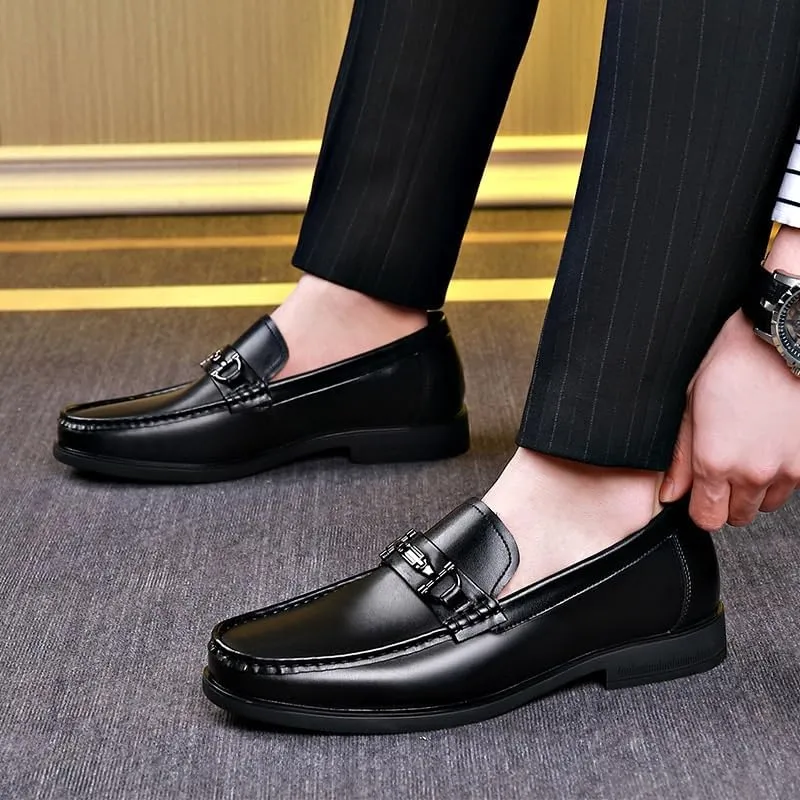 Men's Comfort Business Casual Oxford Shoes Fashion Pointed Toe Low Dress Shoes Tuxedo Shoes for Men