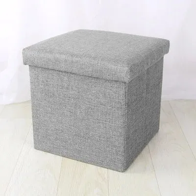 Mini Foldable Storage Sofa | Fabric and Durable Stool for Home Organization