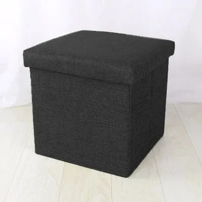Mini Foldable Storage Sofa | Fabric and Durable Stool for Home Organization