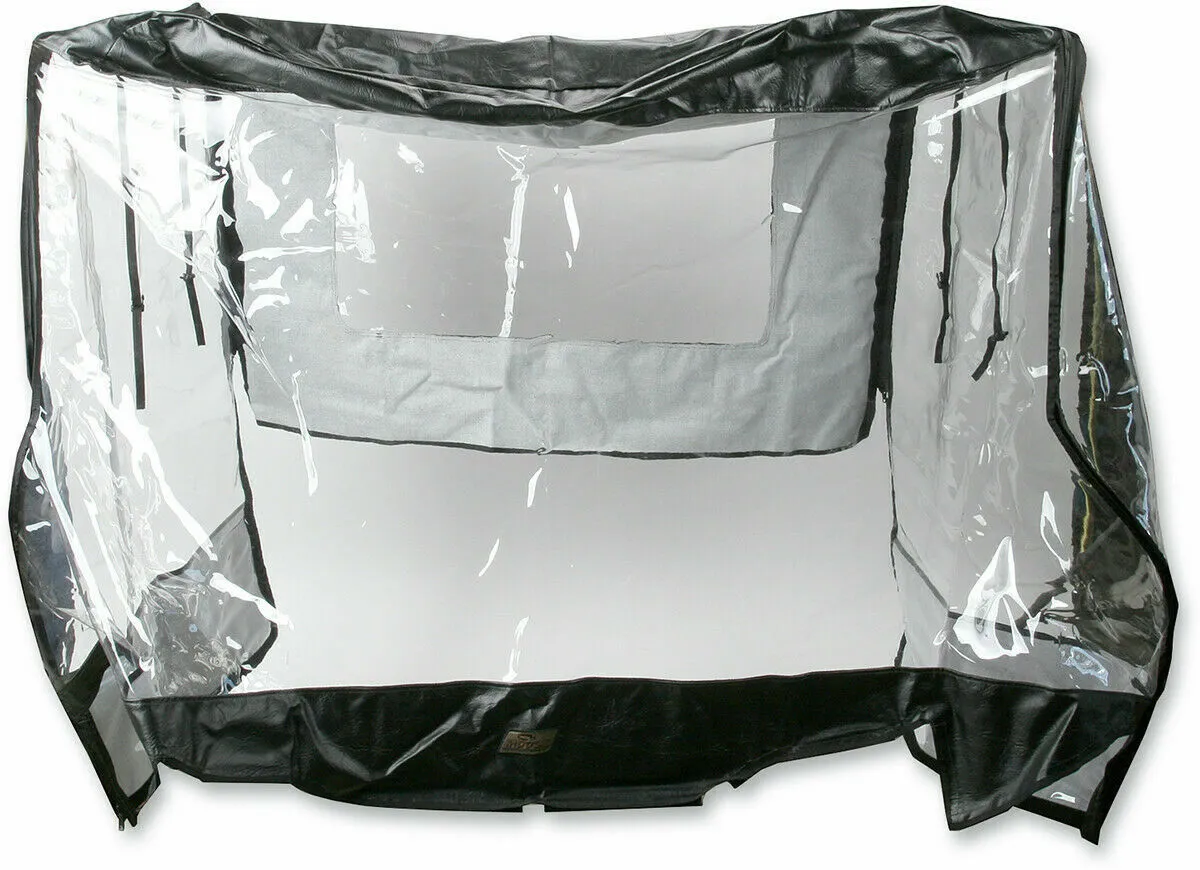 Moose Utility Division Black Full Cab Enclosure For Kawasaki Mule 3010 3020 3000